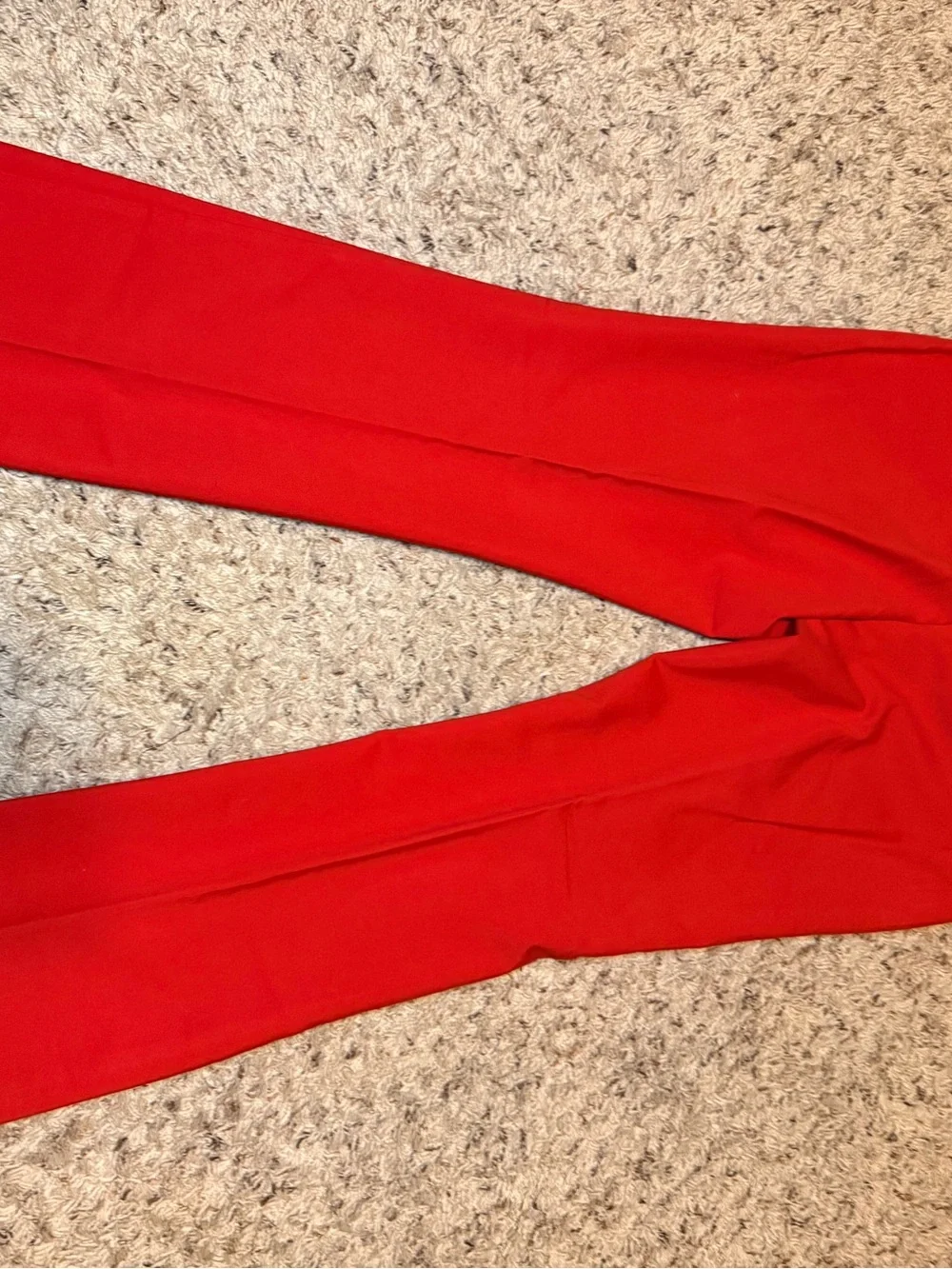 Express Columnist Mid Rise Red Pants 10R - Picture 9 of 9